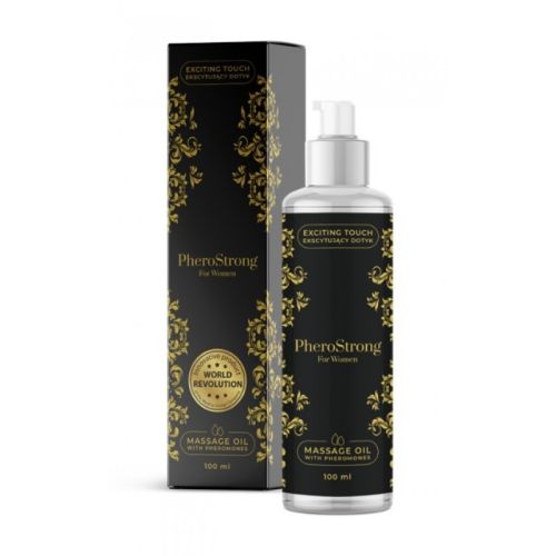 Массажное масло с возбуждающими феромонами для женщин PheroStrong for Women Massage Oil 100мл
