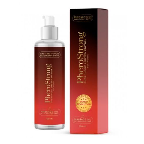 Масажне масло з збуджуючими феромонами для жінок PheroStrong Limited Edition for Women Massage Oil 100мл