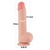 Реалистичный фаллоимитатор на присоске Sliding Skin Dual Layer Dong Flesh 9.5 телесный Реалистичный фаллоимитатор на присоске Sliding Skin Dual Layer Dong Flesh 9.5 телесный