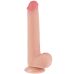 Фаллоимитатор реалистик на присоске Sliding Skin Dual Layer Dong Flesh 9.0 телесный Фаллоимитатор реалистик на присоске Sliding Skin Dual Layer Dong Flesh 9.0 телесный