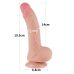Реалистичный фаллоимитатор на присоске Sliding Skin Dual Layer Dong Flesh 7.5 телесный Реалистичный фаллоимитатор на присоске Sliding Skin Dual Layer Dong Flesh 7.5 телесный