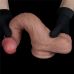 Фалоімітатор з венами на присосці Dual Layered Silicone Cock 8.5 коричневий Фалоімітатор з венами на присосці Dual Layered Silicone Cock 8.5 коричневий