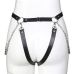 Гартери на стегна зі штучної шкіри Love Wears Leather Underwear чорні