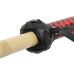 Бамбукова шльопанець тілесна з чорно червоною ручкою Bdsm4u Bamboo whip