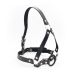 Кляп у рот з ремінцями на голову O-ring Gag Harness чорного кольору