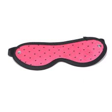 Маска на глаза БДСМ Sexy Strap Blindfold Queen Mask розовая