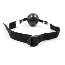 Кляп в рот для БДСМ черный Knebel-Easy Breathable Ball Gag