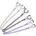 Зажимы для сосков на цепочке Kinklab Mandible Silver Nipple Clamps серебристый Зажимы для сосков на цепочке Kinklab Mandible Silver Nipple Clamps серебристый
