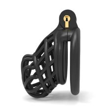 Пояс вірності 3D для чоловіків із нейлонової смоли чорного кольору Bdsm4u