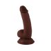Фаллоимитатор реалистичный на присоске Realistic Dong Brown Mr. Rude 6.7 коричневый Фаллоимитатор реалистичный на присоске Realistic Dong Brown Mr. Rude 6.7 коричневый