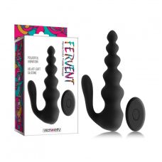 Вібромасажер для простати з пультом керування чорного кольору Vscnovelty Fervent Remote