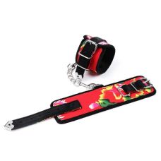 Наручники для БДСМ игр цветные Tropical Handcuffs With Chain
