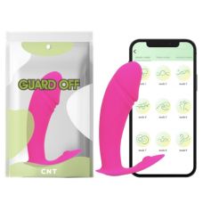 Смарт массажер простаты с вибрацией Min Warrior Anal Plug App Version розового цвета