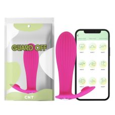 Масажер простати з вібрацією Mini Naughty Butt Plug App Version рожевий