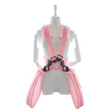 Бондаж для БДСМ фиксации партнера для секс игр Night Thoughts Bondage Set розовый