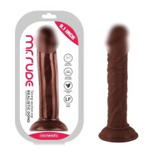 Фаллоимитатор реалистичный на присоске Realistic Dong Mr. Rude 9.1 коричневый