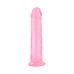 Фаллоимитатор реалистик на присоске Crystal Jellies Realistic Dildo Mr. Rude 8.5 розовый