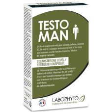Препарат для чоловіків для підвищення чоловічої сили Labophyto TestoMan Testosterone Level Up 60 капсул
