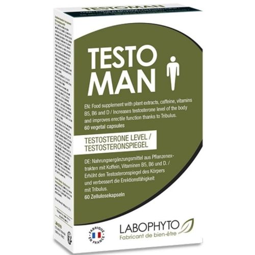 Препарат для мужчин для повышения мужской силы Labophyto TestoMan Testosterone Level Up 60 капсул