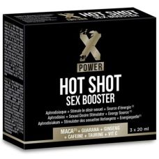 Афродизіак для пар для підвищення лібідо та посилення сексуальних відносин Labophyto XPower Hot Shot Sex Booster 3x20мл