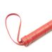 Класичний червоний батіг з рукояткою Leather Whip червоного кольору