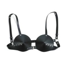 Бюстгальтер с заклепками черного цвета Vscnovelty