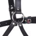 Кляп БДСМ для рота з отвором у формі губ Bondage Mouth Gag чорного кольору Кляп БДСМ для рота з отвором у формі губ Bondage Mouth Gag чорного кольору