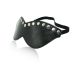 Маска для очей БДСМ чорна із заклепками Blindfold Fionissa
