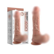 Фаллоимитатор реалистик на присоске Dual-Layered Nature-Feel Silicone Dildo 8.2 телесный