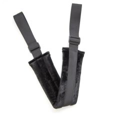 Регулируемый пояс для БДСМ бондажа рук черного цвета