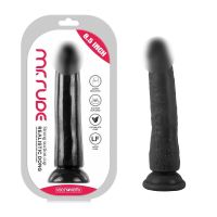 Фалоімітатор реалістичний на присосці Realistic Dong Black Mr. Rude 8.5 чорний.5