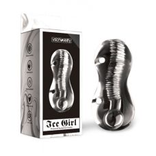 Мастурбатор без вібрації Ice Girl Textured Sensation Stroker прозорий