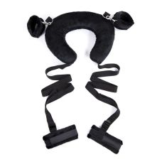 Набор для фиксации с мягкой подушкой Bondage Set черный