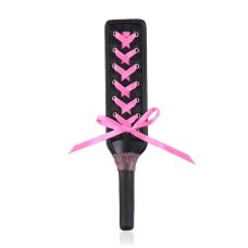 Шлепалка БДСМ со шнуровкой красного цвета Vscnovelty