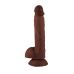 Фаллоимитатор релаистик на присоске Mr. Rude Realistic Dong Brown 8.3 коричневый Фаллоимитатор релаистик на присоске Mr. Rude Realistic Dong Brown 8.3 коричневый