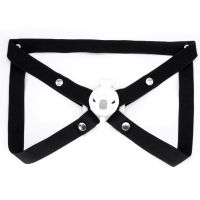 Пояс верности с ремнями мужской БДСМ белого цвета Bdsm4u модель C ZC230