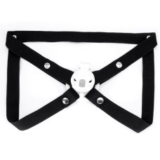 Пояс вірності з ременями чоловічого БДСМ білого кольору Bdsm4u модель C ZC230