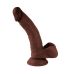 Фаллоимитатор реалистичный на присоске Realistic Dong Brown Mr. Rude 7.9 коричневый Фаллоимитатор реалистичный на присоске Realistic Dong Brown Mr. Rude 7.9 коричневый