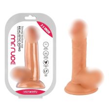 Фалоімітатор на присосці Realistic Dong Flesh Mr. Rude 7.1 тілесний