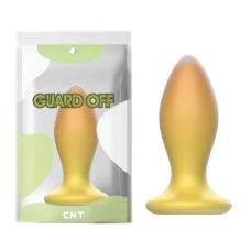 Анальна вібропробка Sweet Bomb Lemonade Plug жовтого кольору