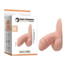 Фалоімітатор силіконовий тілесного кольору Vscnovelty