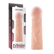 Насадка на член реалистичная удлиняющая телесного цвета Vscnovelty Fantastic Penis Extender