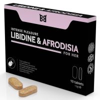 Таблетки для жінок для підвищення лібідо Blackbull Libidine Afrodisia Intense Pleasure 10 таблеток