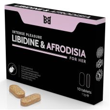 Таблетки для женщин для повышения либидо Blackbull Libidine Afrodisia Intense Pleasure 10 таблеток