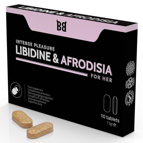 Таблетки для жінок для підвищення лібідо Blackbull Libidine Afrodisia Intense Pleasure 10 таблеток