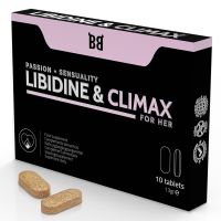 Таблетки для жінок для підвищення лібідо Blackbull Libidine Climax Increase For Women 10 капсул