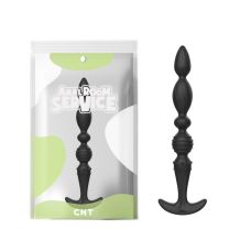 Анальні кульки силіконові чорного кольору Cnt Bead