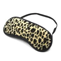 Маска на очі БДСМ леопардового кольору Vscnovelty Blindfolds