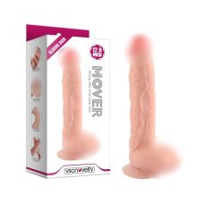 Величезний фалоімітатор реалістичний на присосці двошаровий тілесного кольору Vscnovelty Дік King Sized