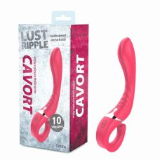 Вібратор для точки G рожевого кольору Chisa Lust Ripple Cavort